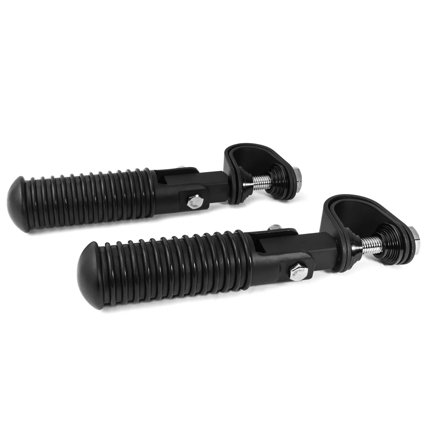 U-Clamp Motorcycle Foot Pegs Rest Highway Engine Crash Bar For Harley 1"~ 1-1/4"