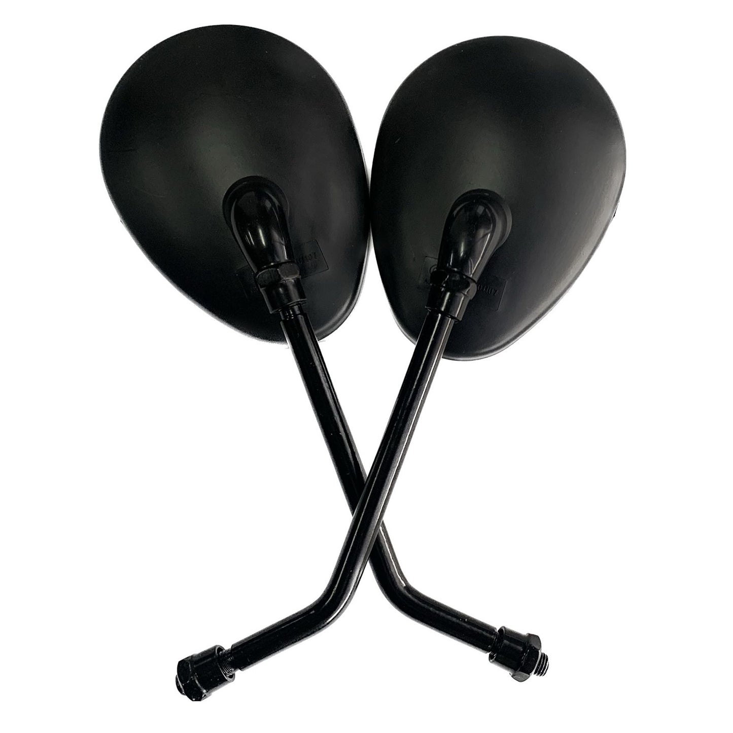 E9 10mm Black Rear View Mirror For Motorbike Motorcycle Universal Fitment For Honda Suzuki Kawasaki