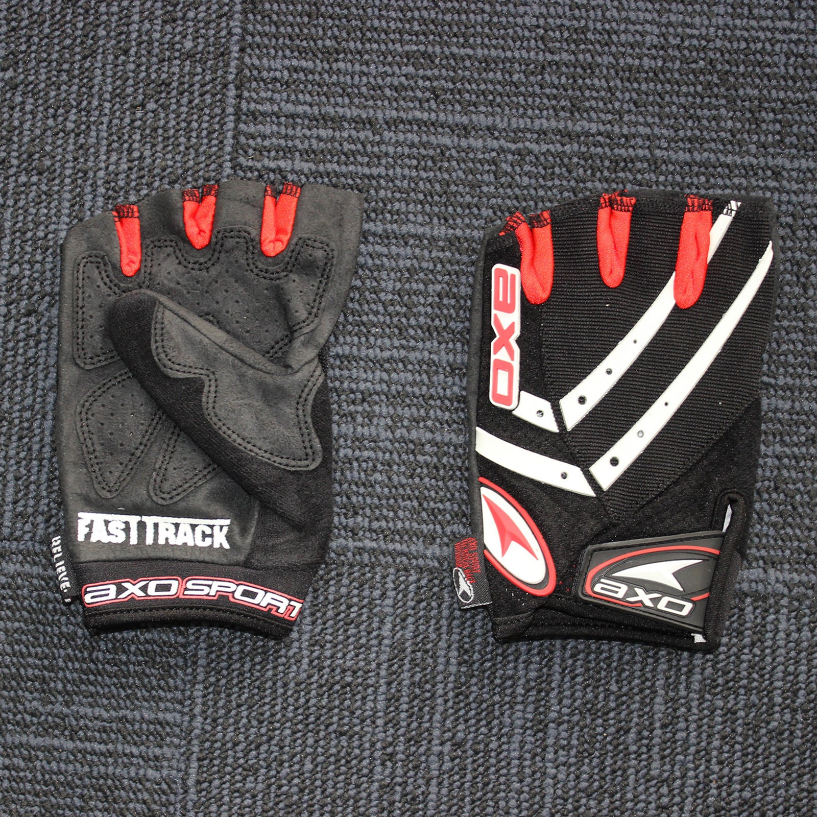 Cycling Bike Gloves Padded Half Finger Bicycle Gloves Shock-Absorbing Anti-Slip Breathable MTB Road Biking Gloves - TDRMOTO