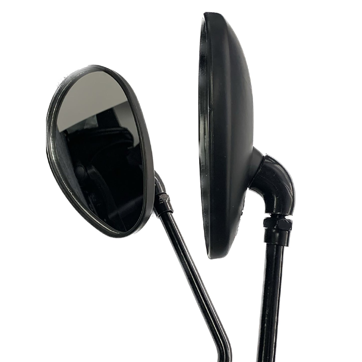 E9 10mm Black Rear View Mirror For Motorbike Motorcycle Universal Fitment For Honda Suzuki Kawasaki