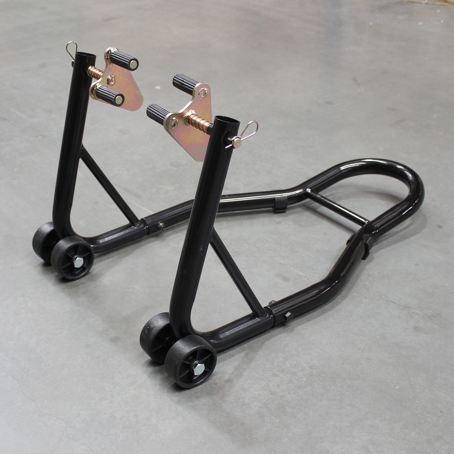 Universal Motorcycle Stand Front Swingarm Lift Spool Pit Dirt Road Bike