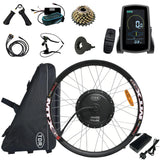 27.5 Inch 1500W Rear Ebike Electric Bicycle Conversion Kit 48v 20AH Triangle Battery