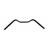 Black 25mm 1" Motorcycle Handlebars Ape Hanger Z Bar High Rise For Harley Suzuki