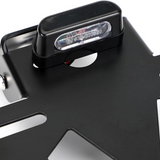 Universal Motorcycle Adjustable License Number Plate Frame Holder Bracket with Number Plate Light Rear Reflector - TDRMOTO
