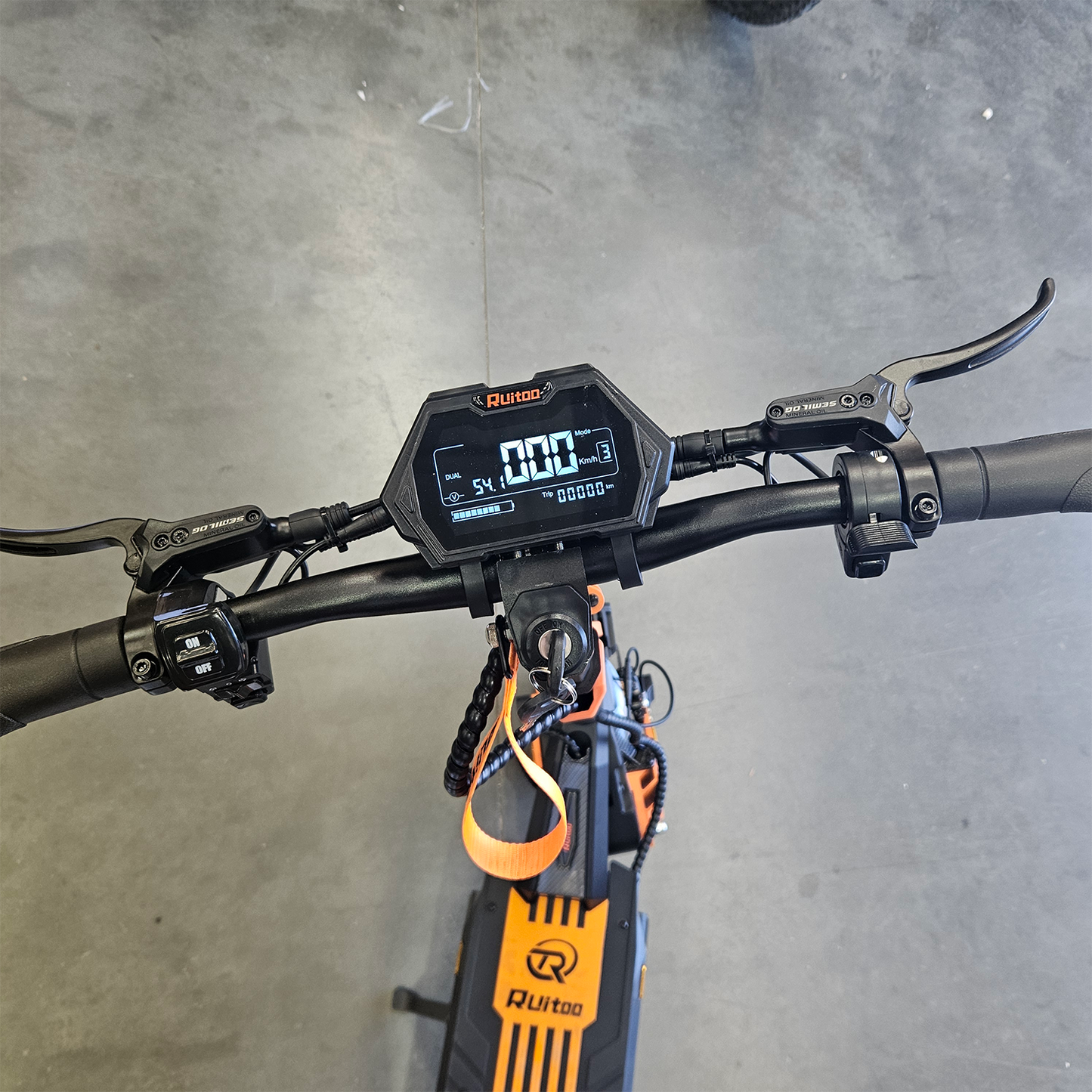 Ruitoo T2 Master 2400W Electric Scooter 60KM/H Off Road Adult Portable E-Scooter