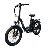 TDR 500W Fold Electric Bike 20''Bicycle Commuter E-Bike Black - TDRMOTO
