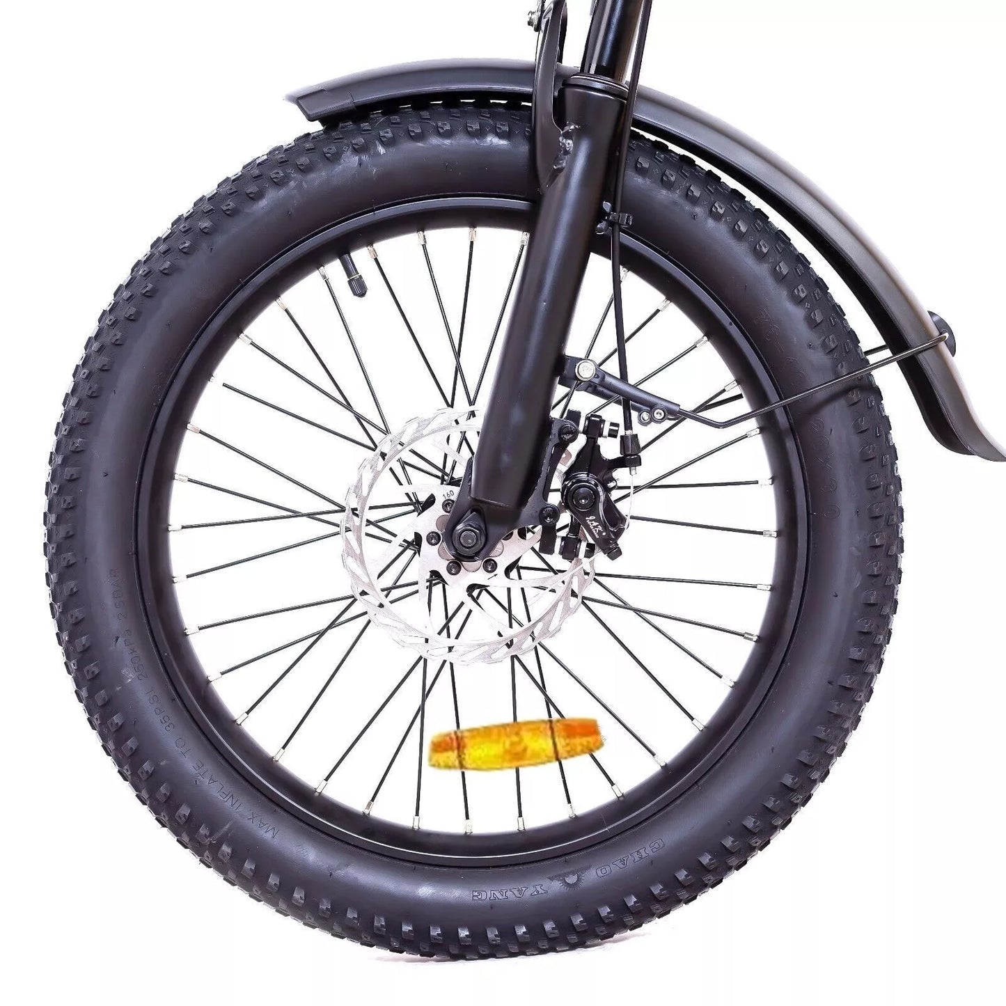 TDR 500W Fold Electric Bike 20''Bicycle Commuter E-Bike White