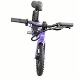 Eunorau Purple Electric Balance Bike Ebike 180w 24v 10AH 16" Wheel Junior Kids Child