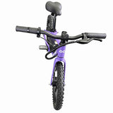 Eunorau Purple Electric Balance Bike Ebike 180w 24v 10AH 16" Wheel Junior Kids Child