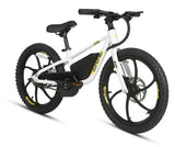 Eunorau Electric Bicycle for Junior Kids 24V 10AH 250W White 20" Wheel EBIKE 3 SPEED