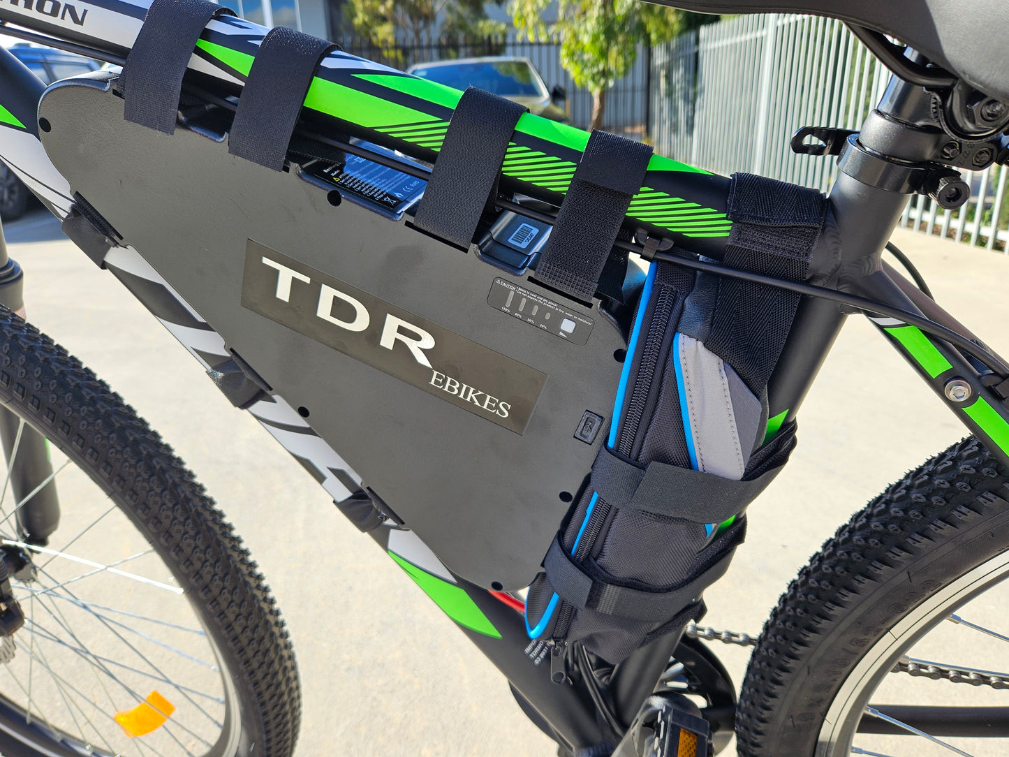 1500W TDR Mountain Electric Bike 26'' 27.5' 29" Triangle Battery