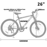 TDR Mountain Bike MTB 7 Speed Disc Brake Front Suspension Bike - TDRMOTO