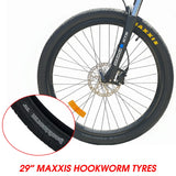 2000W TDR Mountain Electric Bike 29" Downtube Battery Black Frame - TDRMOTO