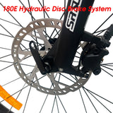 2000W TDR Mountain Electric Bike 29" Downtube Battery Black Frame - TDRMOTO