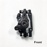 Front & Rear JSHOUBIKE Brake Disc Caliper with Brake Pads For Bicycle Mountain Bike MTB