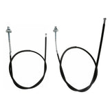 YAMAHA PW50 PEEWEE REAR + FRONT BRAKE CABLE LINE WIRE Y-ZINGER PY50 PW PY