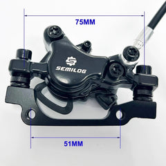 E-Bike Scooter Brake Hydraulic Disc Cut Off Power Brake 2 Pin Waterproof Plug