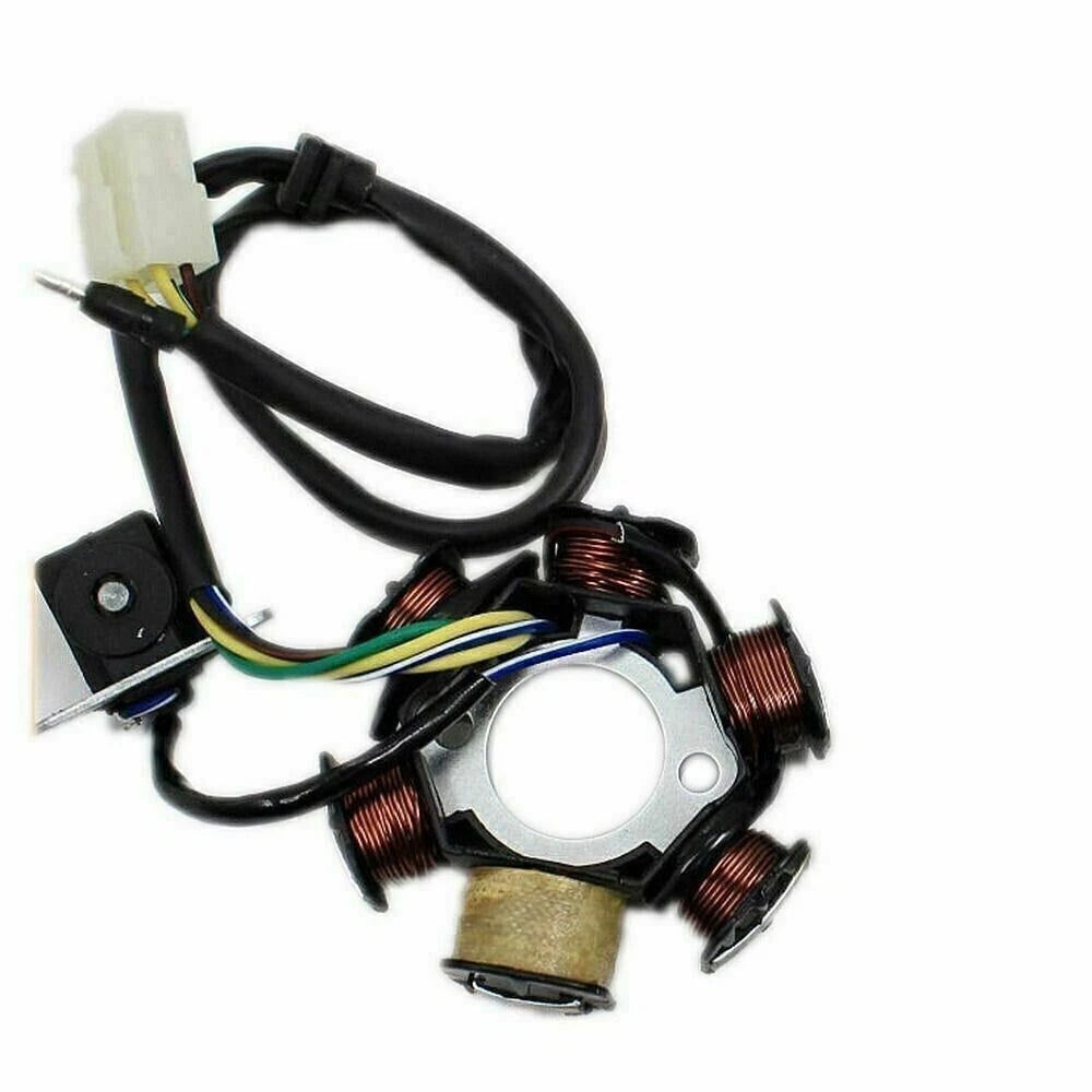 Engine Cover 6-coil Stator Magneto Stator For 50cc 70cc 110cc 125cc Engine Lifan Loncin Dirt Bikes