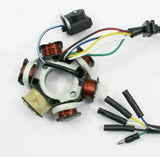 Engine Cover 6-coil Stator Magneto Stator For 50cc 70cc 110cc 125cc Engine Lifan Loncin Dirt Bikes