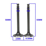 Intake Valve & Exhaust Valves for 70cc 90cc 110cc Motocross ATV Quad Bike PitPro