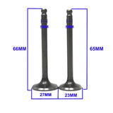 23mm 27mm Intake Exhaust Valve For Lifan YX 125cc 140cc Engine Pit Dirt Bike SSR