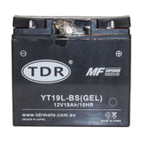 YT19BL-BS 12V 18Ah Motorcycle Battery For BMW R1150R RS RT K1100LT R1100GS R1100RS - TDRMOTO
