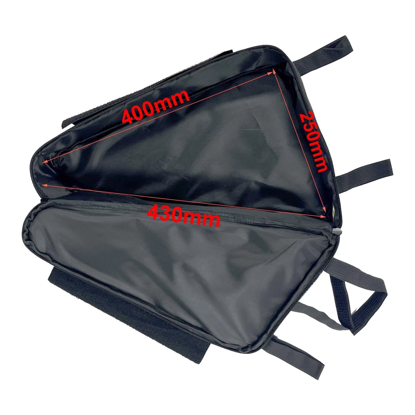 Electric Bike Triangle Battery Storage Bag Bicycle Top Tube Frame Pack Case