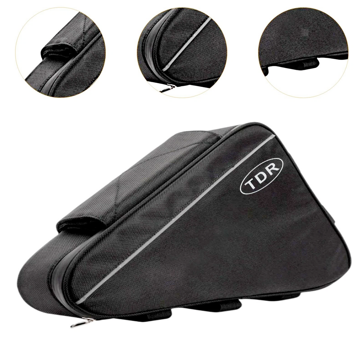 Electric Bike Triangle Battery Storage Bag Bicycle Top Tube Frame Pack Case