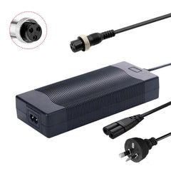 58.8V 2A Output Lithium Charger for 52v Electric Scooter Battery with 3 Pin GX16 Plug