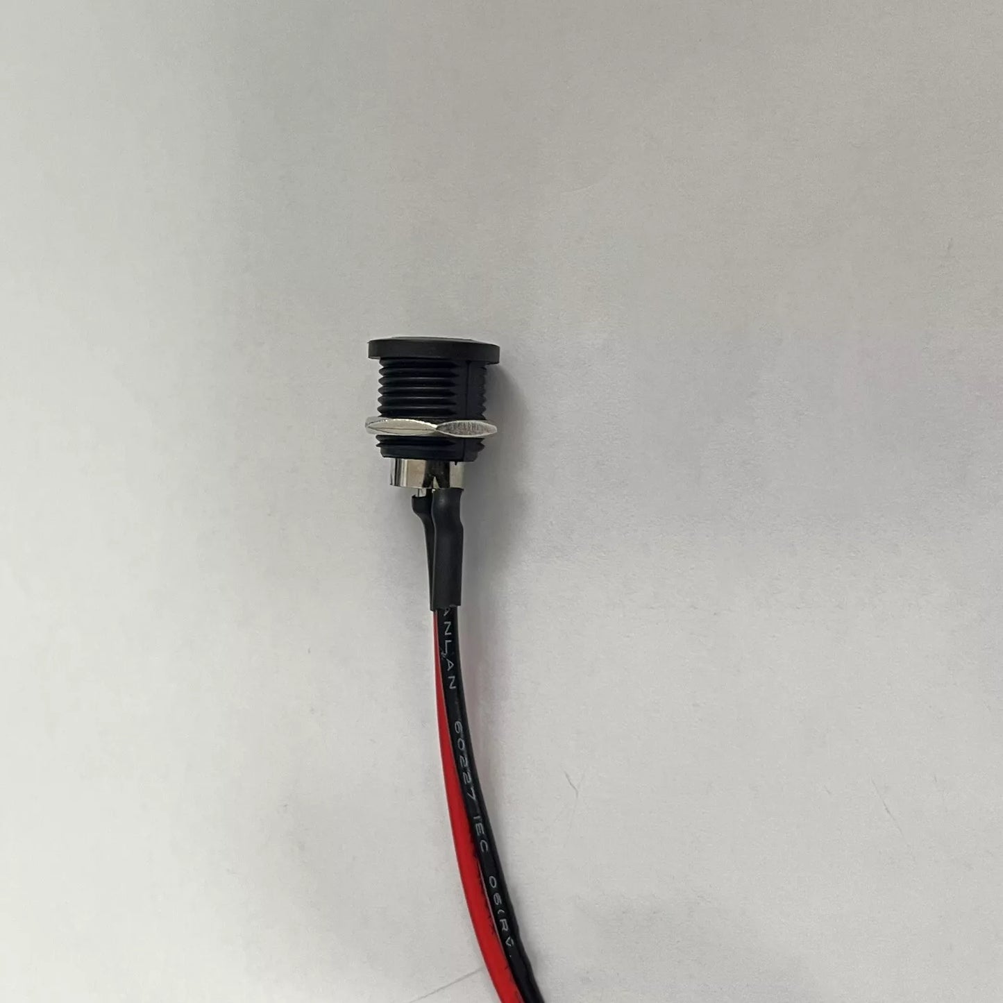 Round Holes Electric Scooter Charging Port Charger Socket DC 5.5mm x 2.1mm