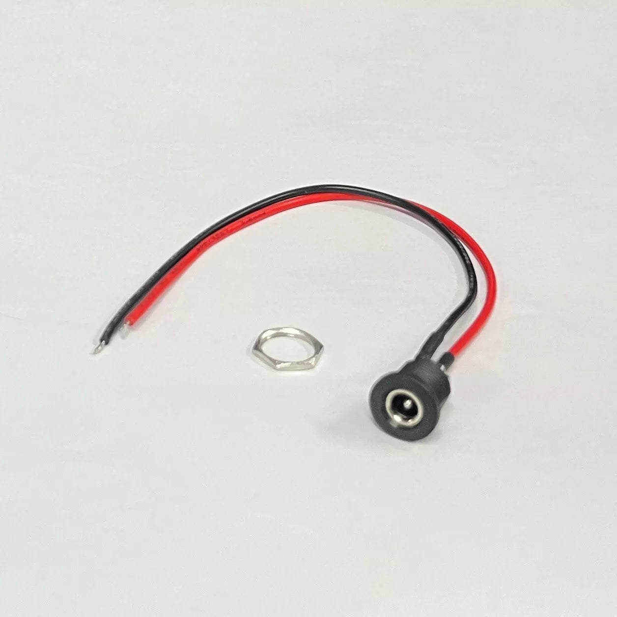 Round Holes Electric Scooter Charging Port Charger Socket DC 5.5mm x 2.1mm