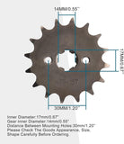 428 16T 17mm Front Sprocket - TDRMOTO
