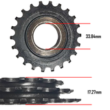 3 Speed Screw on Freewheel For Mountain Bike 16 19 22T Flywheel Cassette - TDRMOTO