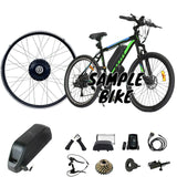 EBike Electric Bike Conversion Kit 750W Rear 27.5'' Wheel + 15A Battery - TDRMOTO