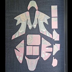 Pink TDRMOTO CRF 50 Decal Graphics Sticker Kit CRF50 Fairing PIT PRO Dirt Bike - TDRMOTO