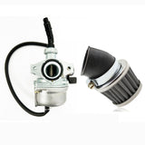 PZ19 Left 19mm Carby Carburetor Air Filter 50/110/125cc Pit Dirt Monkey bike ATV - TDRMOTO