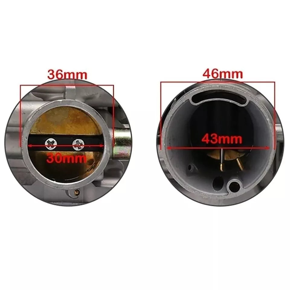 GY6 Carburetor 30mm GY6 150cc 200cc 250cc Moped Scooter Carb carby