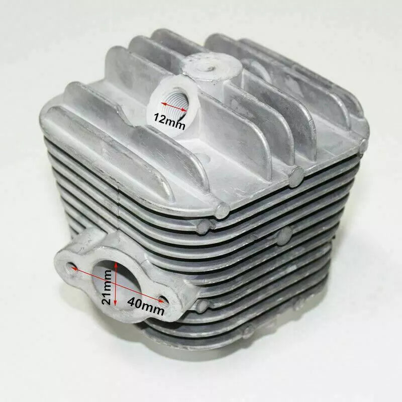 Engine Barrel Cylinder & 47mm Piston For Upgraded 80cc BT80 Motorised Motorized Bike