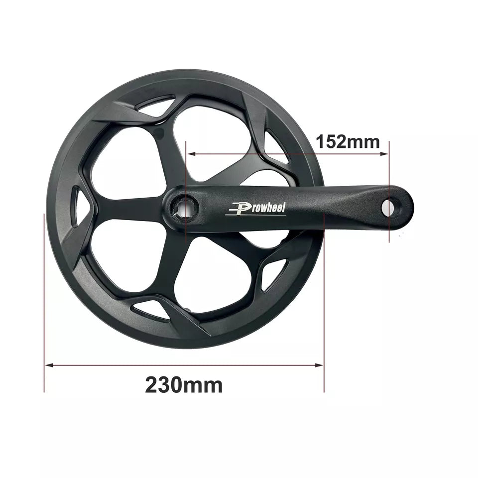 Prowheel 152MM 52T Square Taper Crank Single Forged