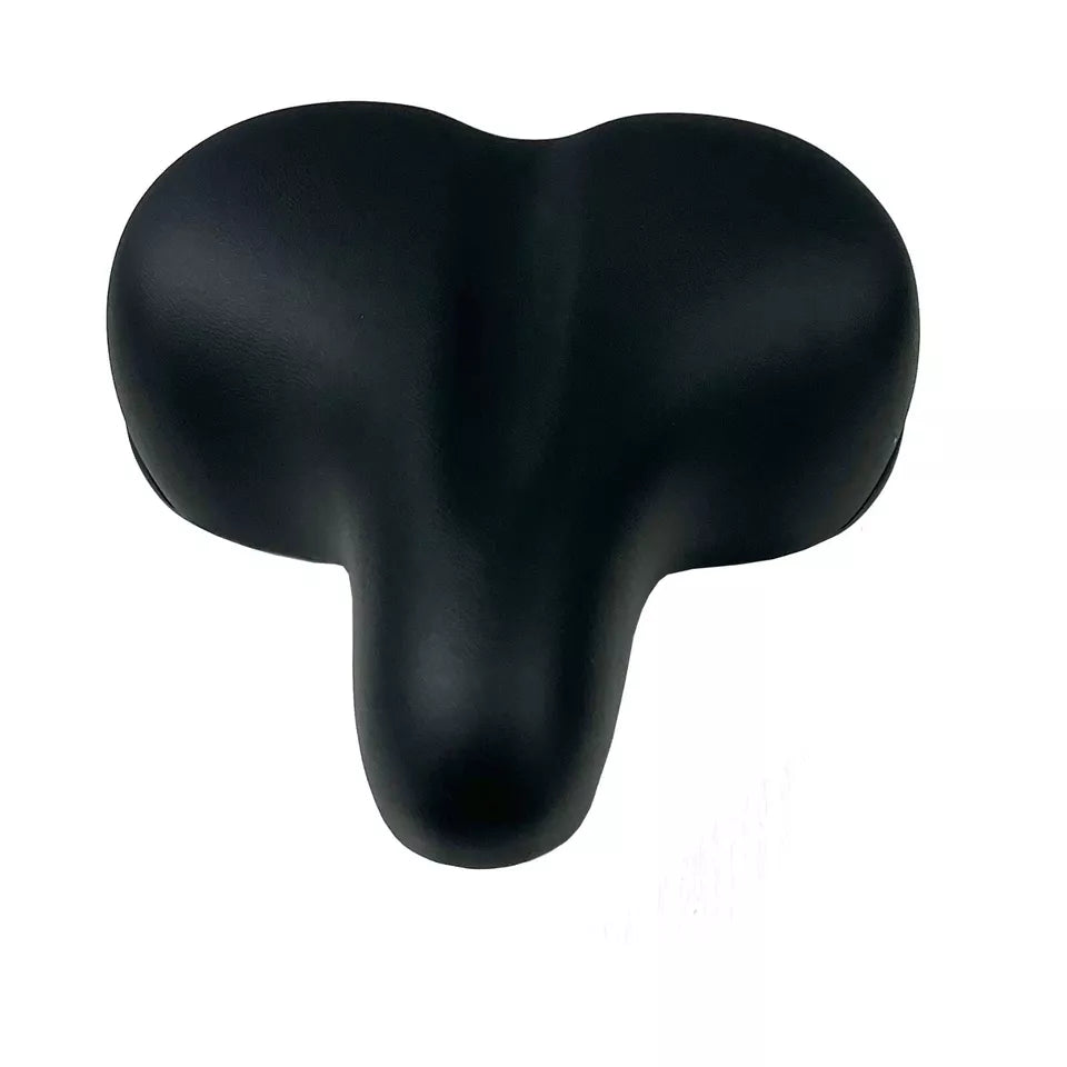 Bicycle Saddle Bike Seat Wide Extra Comfort Soft Cushion PU Leather Bike Seat