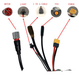 48v 35A DC Motor Controller For 1000w 1500w electric Bicycle USB-C - TDRMOTO