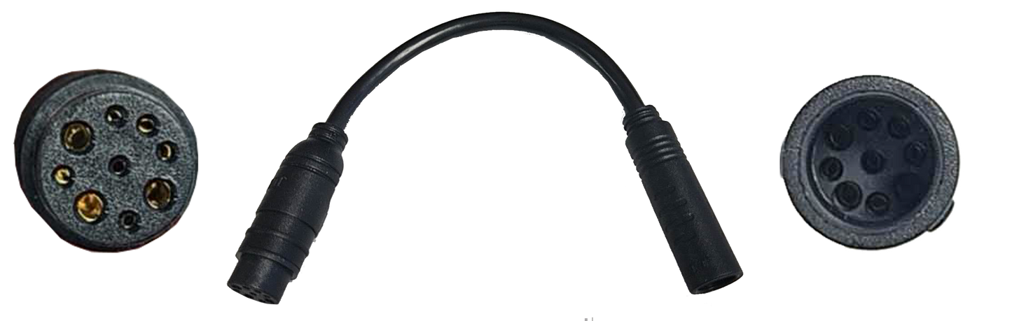 Ebike Motor, Battery and Controller Adapter Cables (XT60 Bullet USB-C 9Pins 11Pins 3Holes)