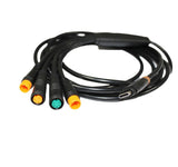 USB-Type C 1 to 4 Main Cable Waterproof Cable for Electric Bike E-Bike - TDRMOTO