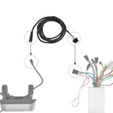 EBike Display Extension Cable Adapter KT Controller 5 Pin Display Waterproof Conversion Cable - TDRMOTO