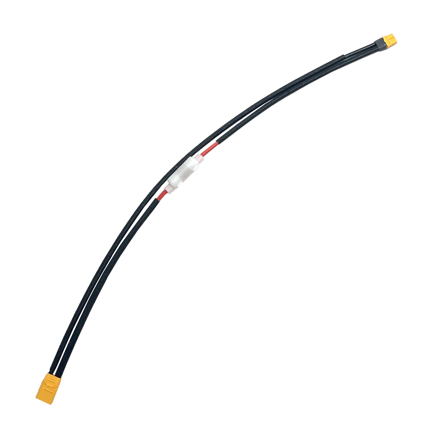 XT90 Male to XT60H Female Extension Cable Lead Connectors Adapter Inline Fused