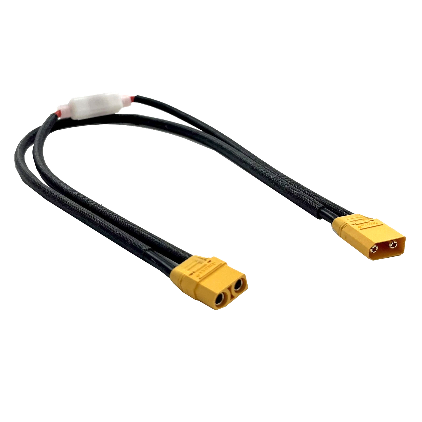 XT90 to XT90 Extension Cable Lead Connectors Adapter Inline Fused