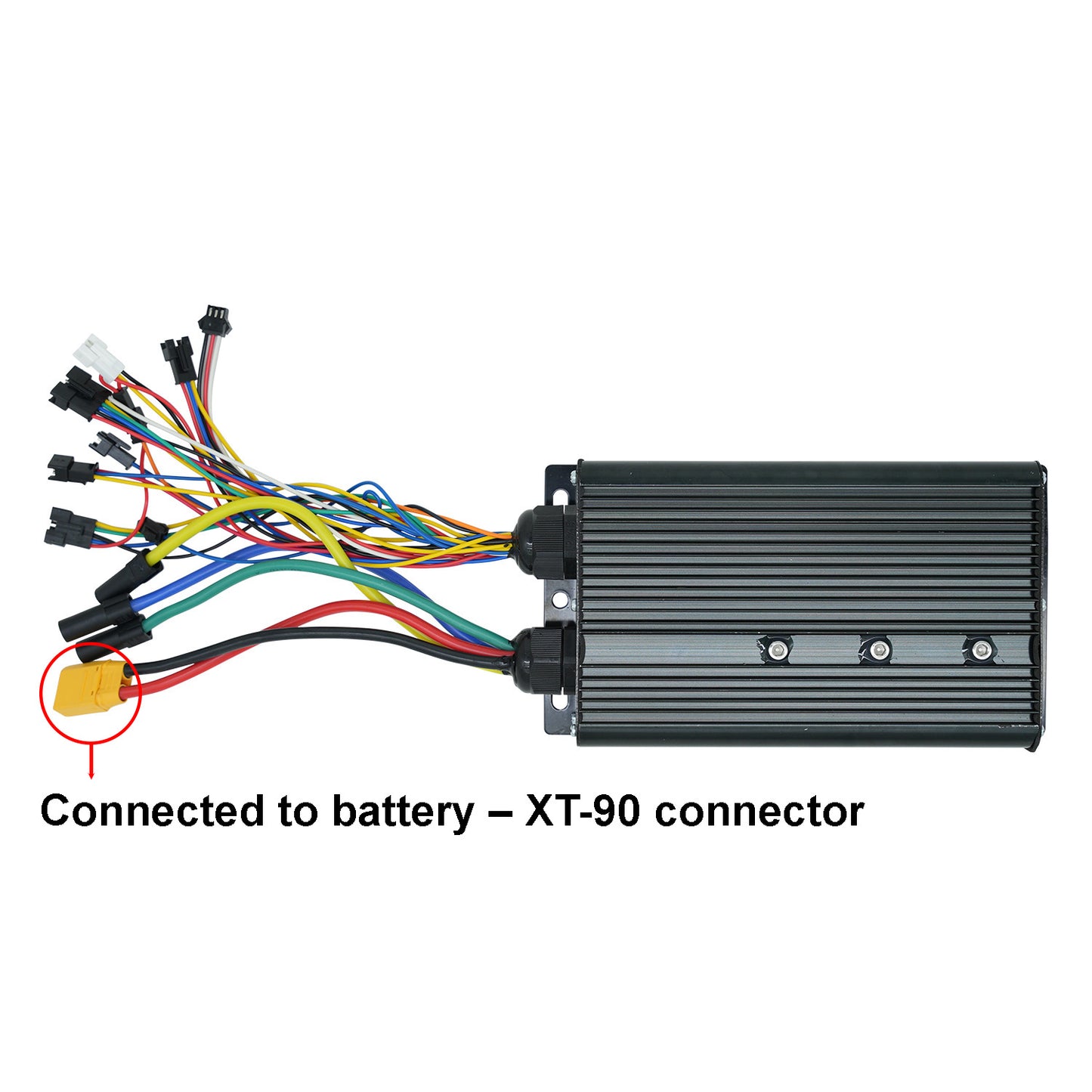 72V 3000W Rear Hub Electric Bike Conversion Kit Max 90km/h with 72V 30Ah Battery