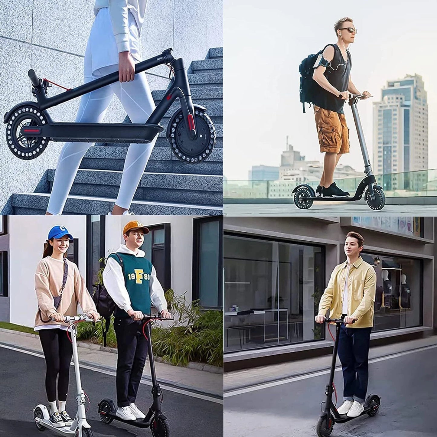 8.5 Inch Electric Scooter Honeycomb Non-Pneumatic Tire Shockproof Puncture proof