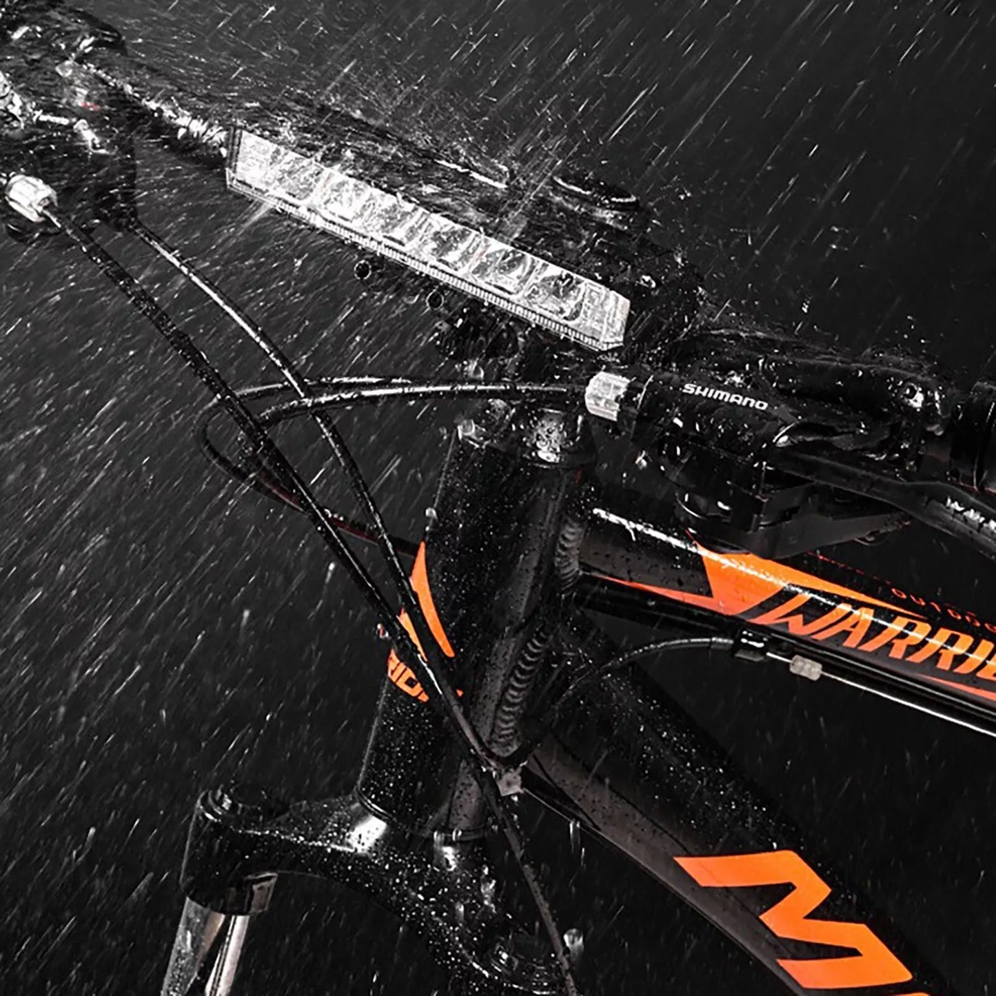 2600LM 8000mAh Rechargeable Bike Lights Bike Front Light Headlight lamp Bar USB Waterproof