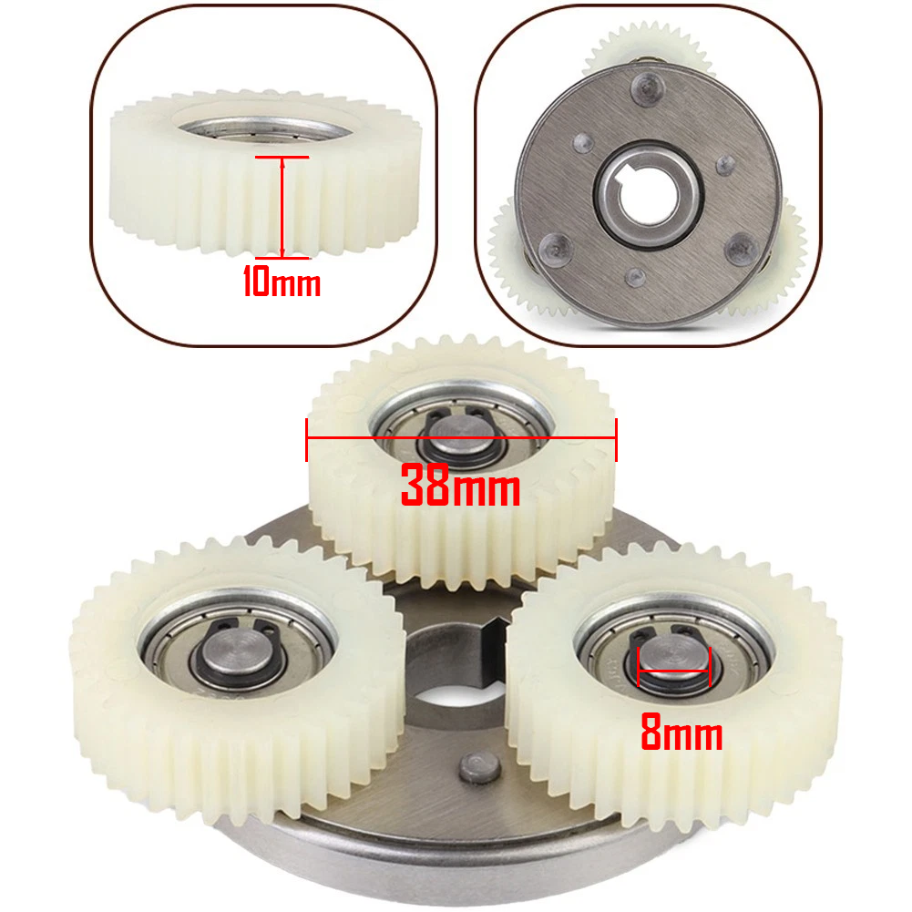 Electric Bicycle 36T Planetary Gears For TDR 250W 350W eBike Kit Front and Rear Hub Motor